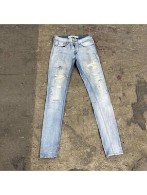 Vintage Y2K Replay Super Low Rise Skinny Jeans XS